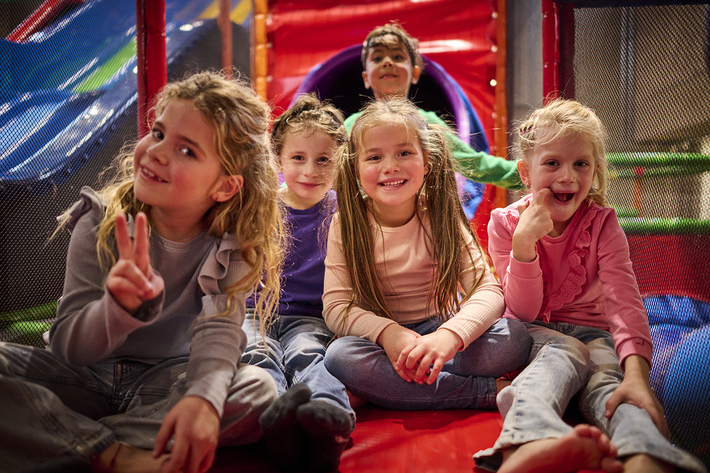 Happy children at a 24 Indoor location